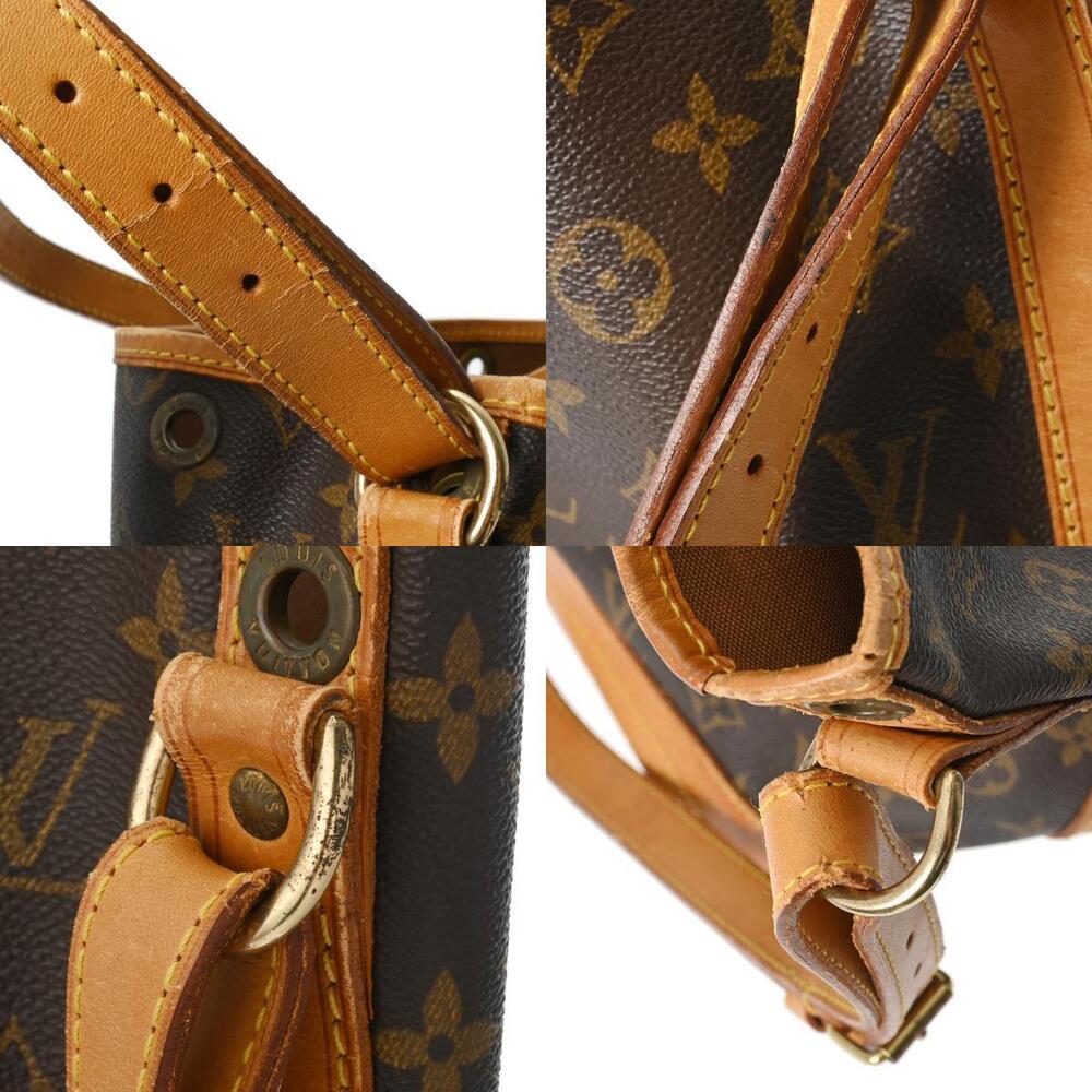 LOUIS VUITTON Monogram Noe Brown Canvas Shoulder Bag - Picture 10 of 11